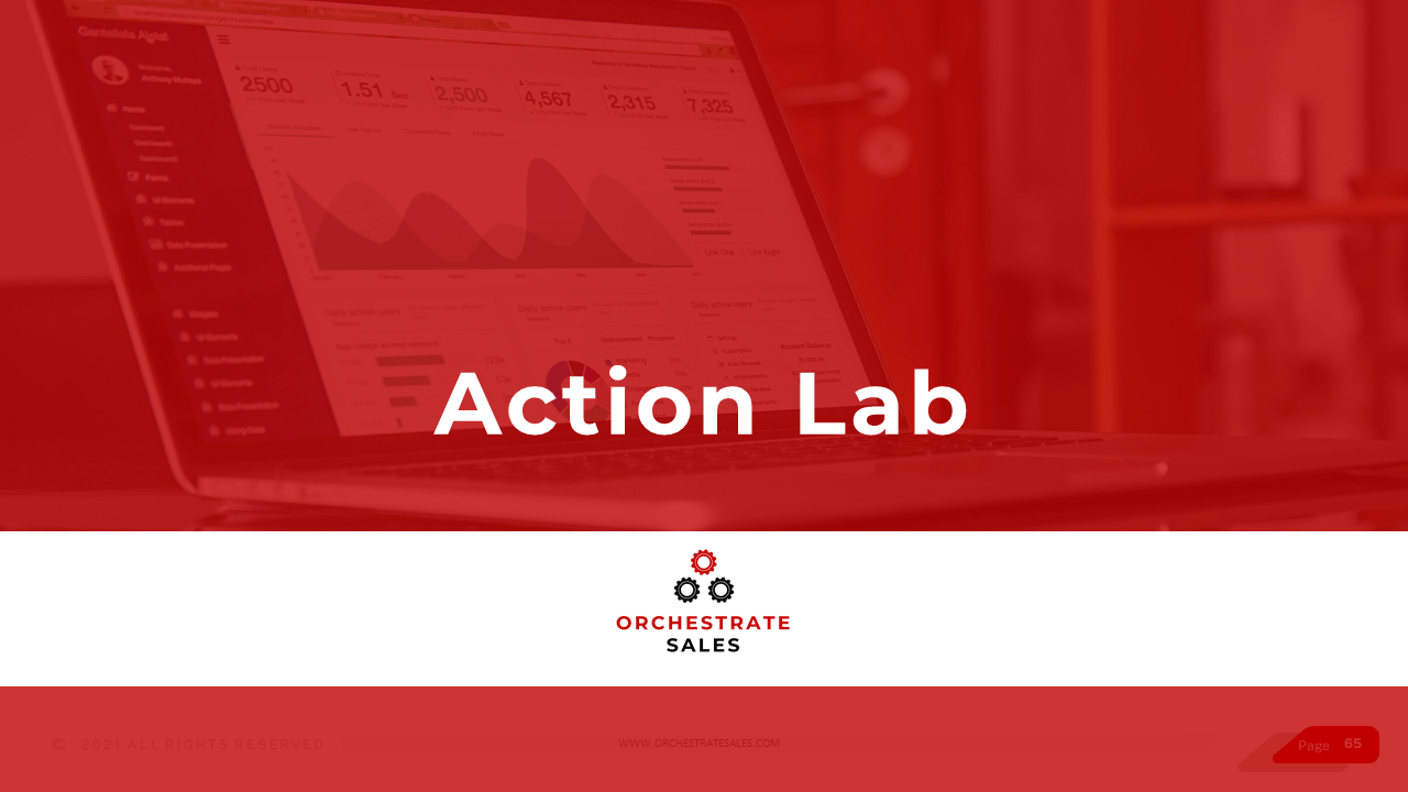 Action Lab - Orchestrate Sales